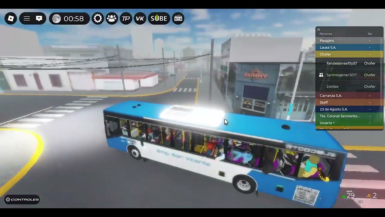 Jugando simulador de colectivos argentinos con @Santinogamer3017 parte 2