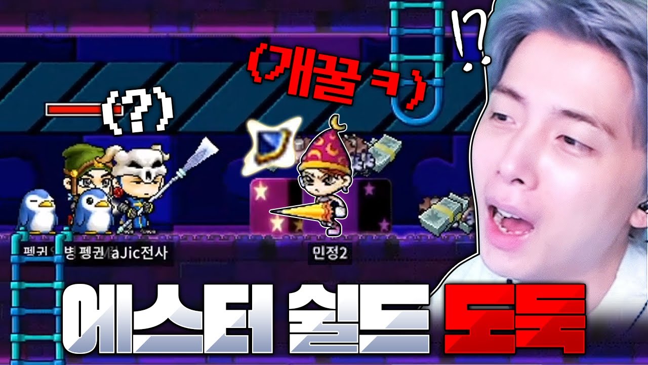 에스터 쉴드 스틸 당했습니다