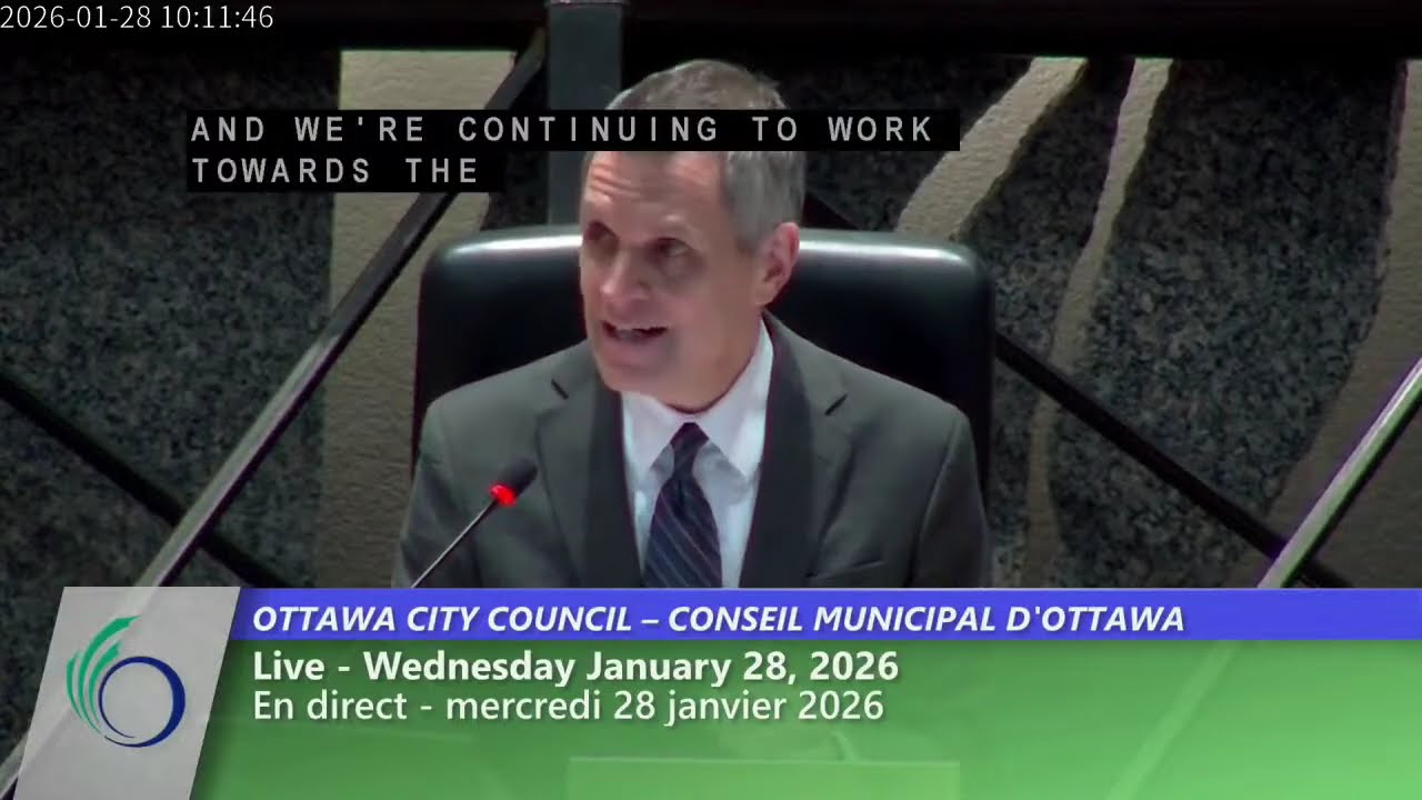 Ottawa City Council & Media Availability — 2026/01/28