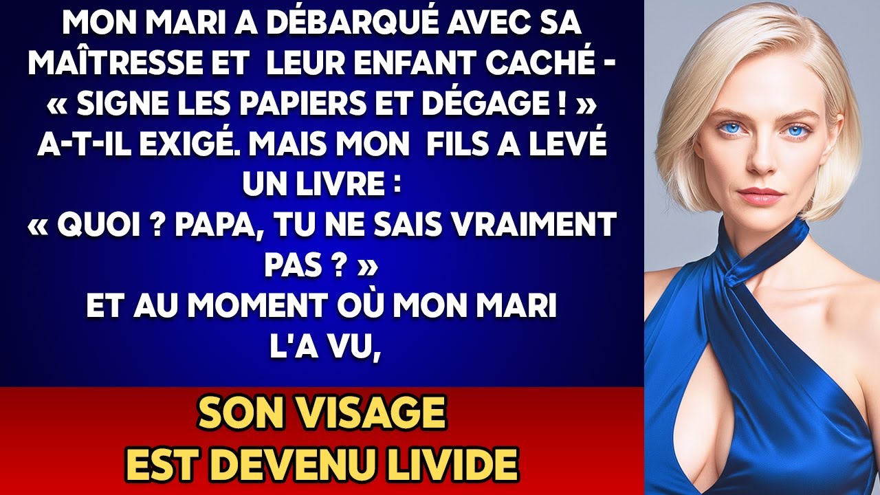 Mon mari est venu avec sa maîtresse et son enfant secret — mon fils l’a démasqué