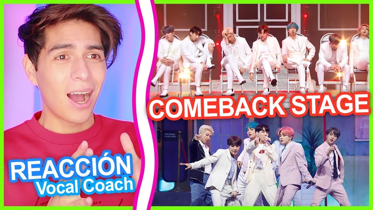 Reacción al Comeback de BTS en TV. Dionysus, SNL. Vocal Coach Reacciona | Vargott