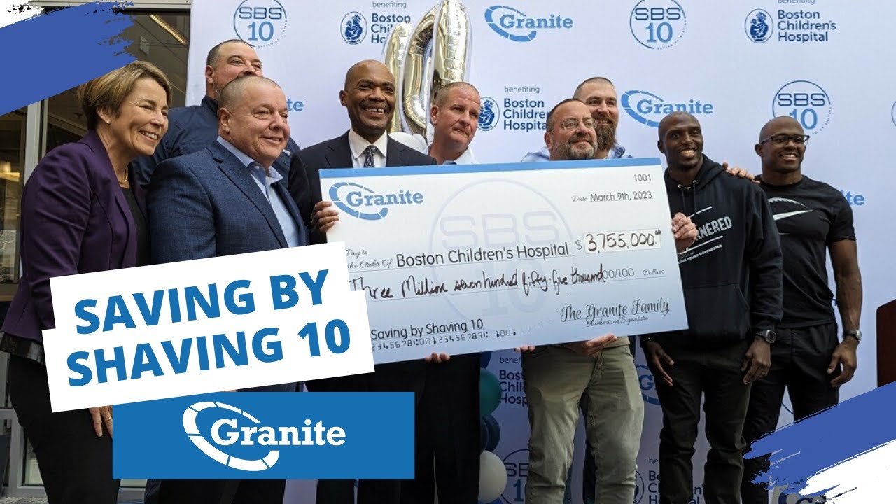 Granite's 10th Annual Saving By Shaving Event 2023