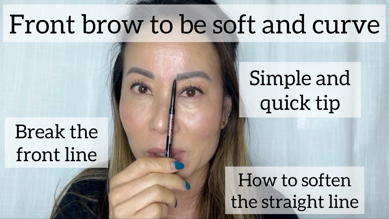 How to soften the front brow