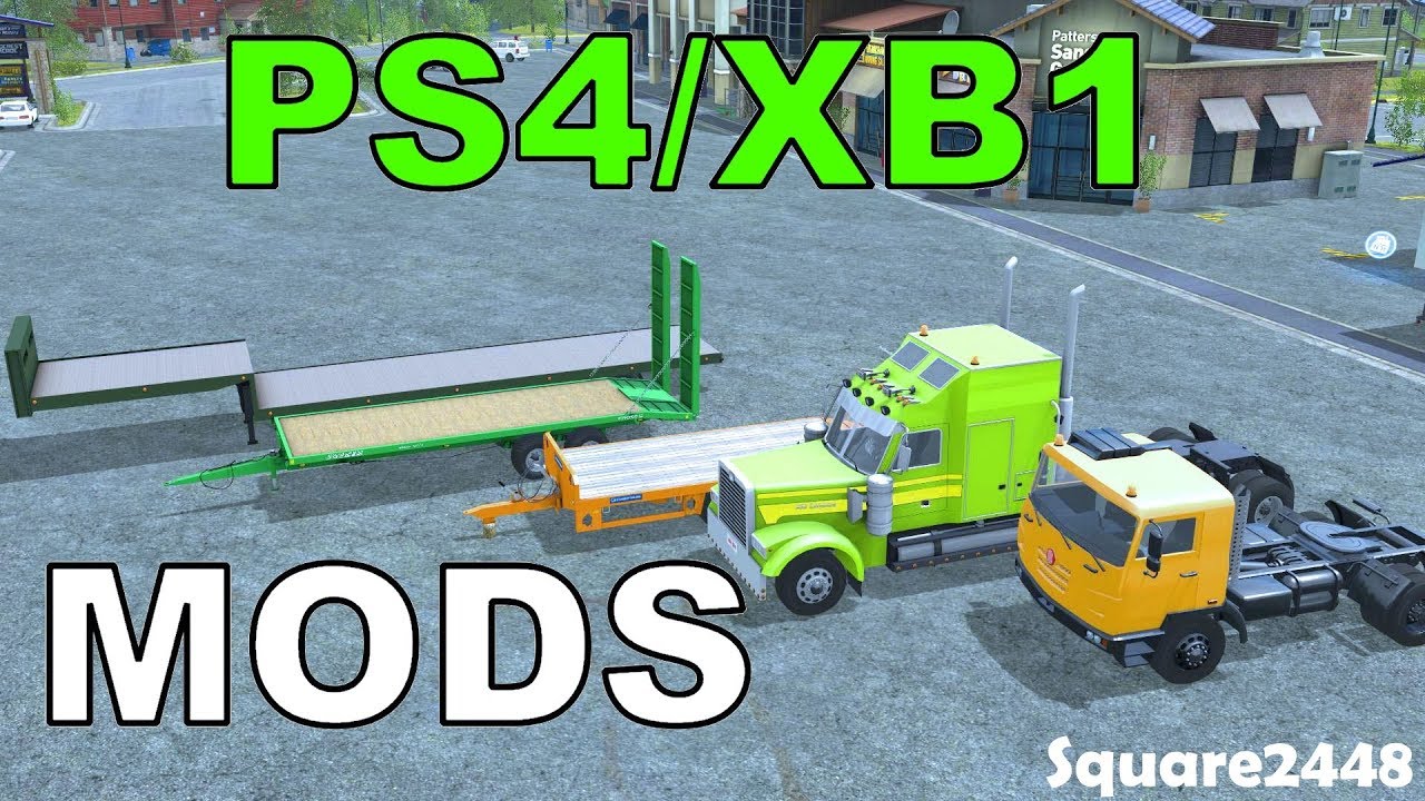 Farming Simulator 17 - PS4/XB1 Mods - Semis & Trailers