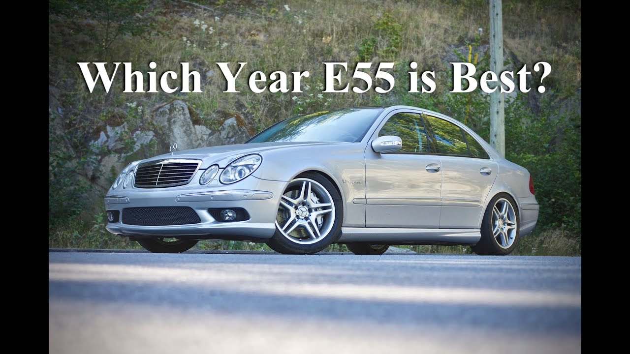 Изменения E55 AMG W211 по модельному году (4K)