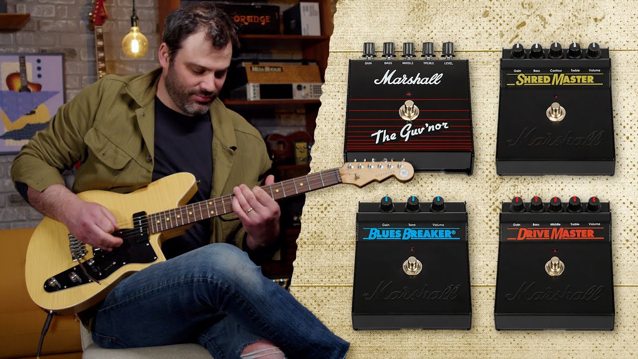 Marshall's Reissue Drives of the '80s and '90s Are the Sound of Rock: ShredMaster, Guv'nor & More