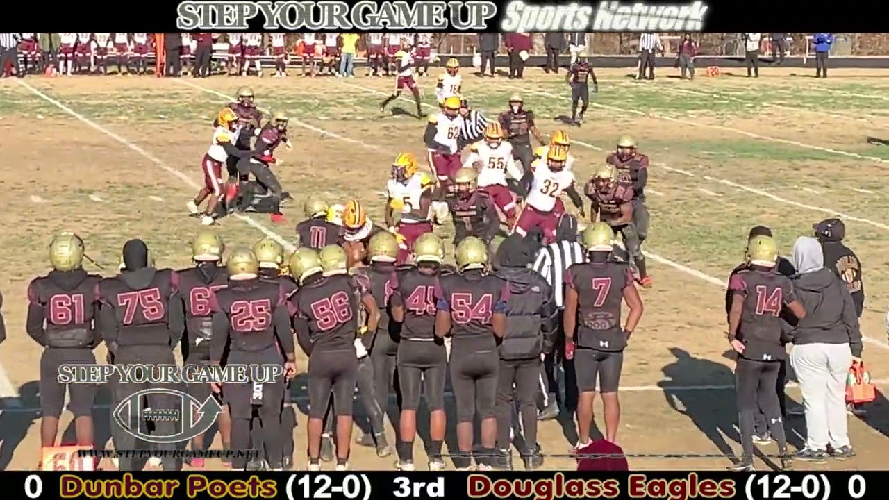 11/30/2024- Dunbar 6, Douglass 0 OT
