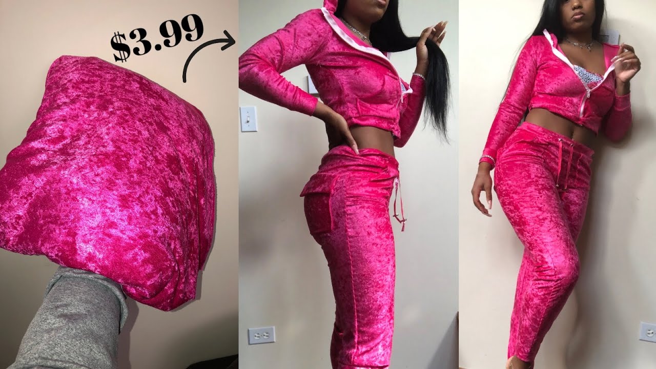 HOW TO: 2000's JOGGING SUIT FROM SCRATCH! | THRIFTED TRANSFORMATIONS