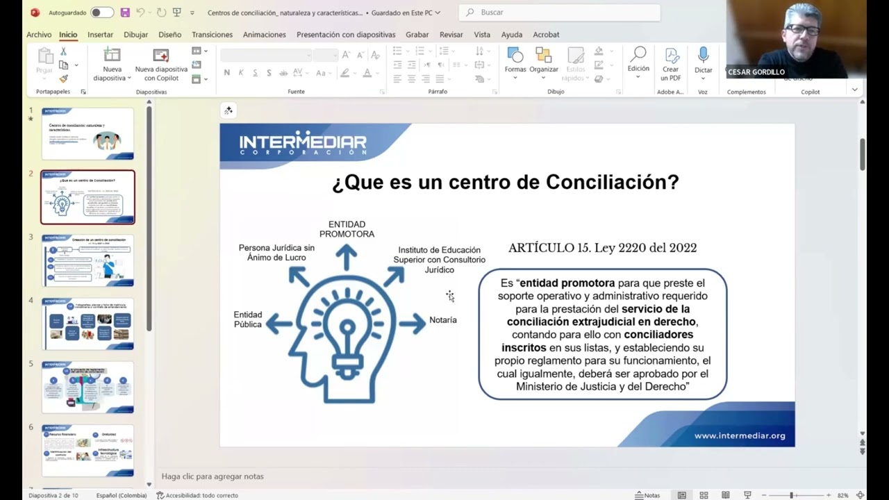 Centros de conciliación: naturaleza y características