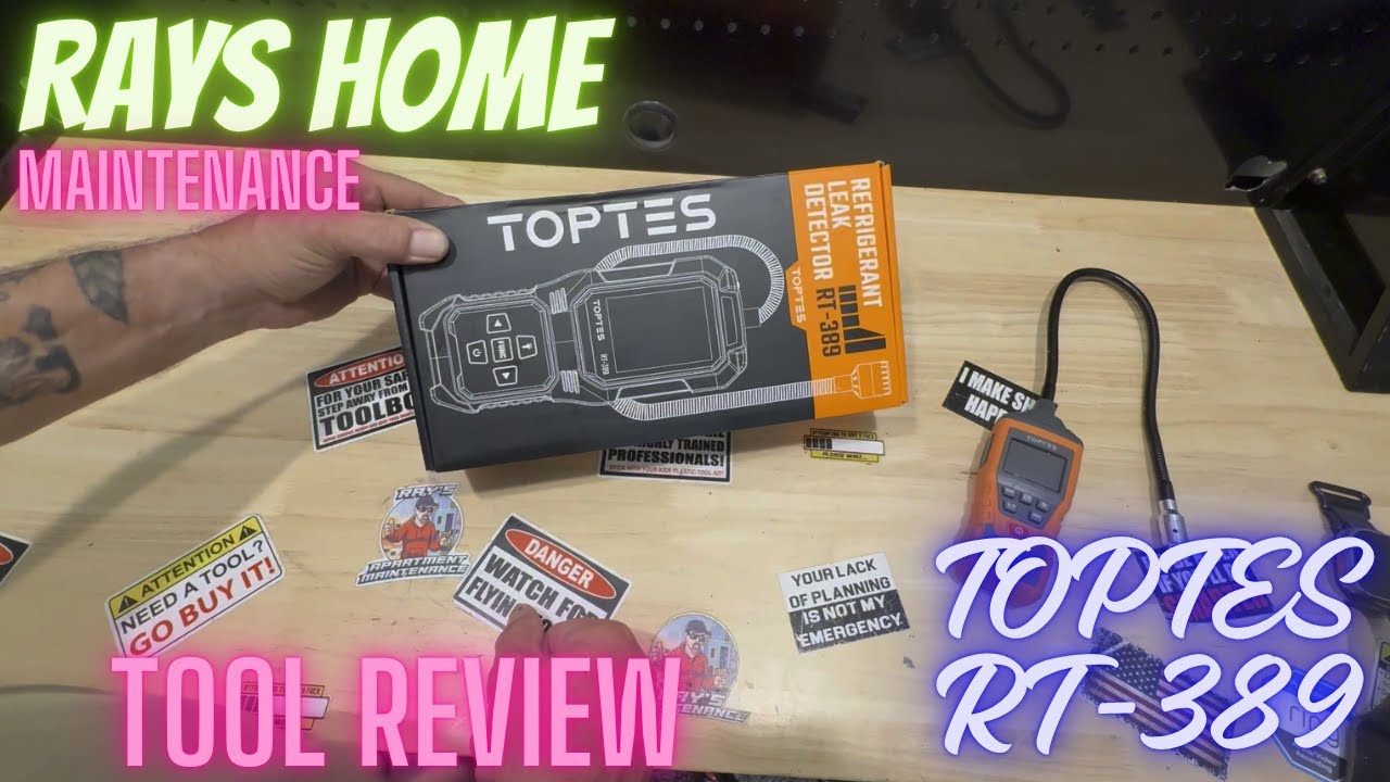 TOPTES  RT 389 Refrigerant leak detector