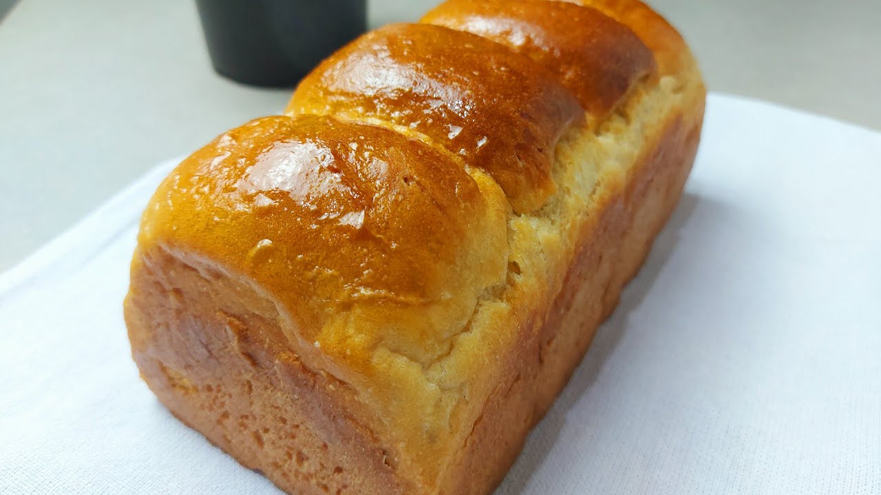 Sem OVO❤Sem LEITE❤Sem SOVAR/pão caseiro simples