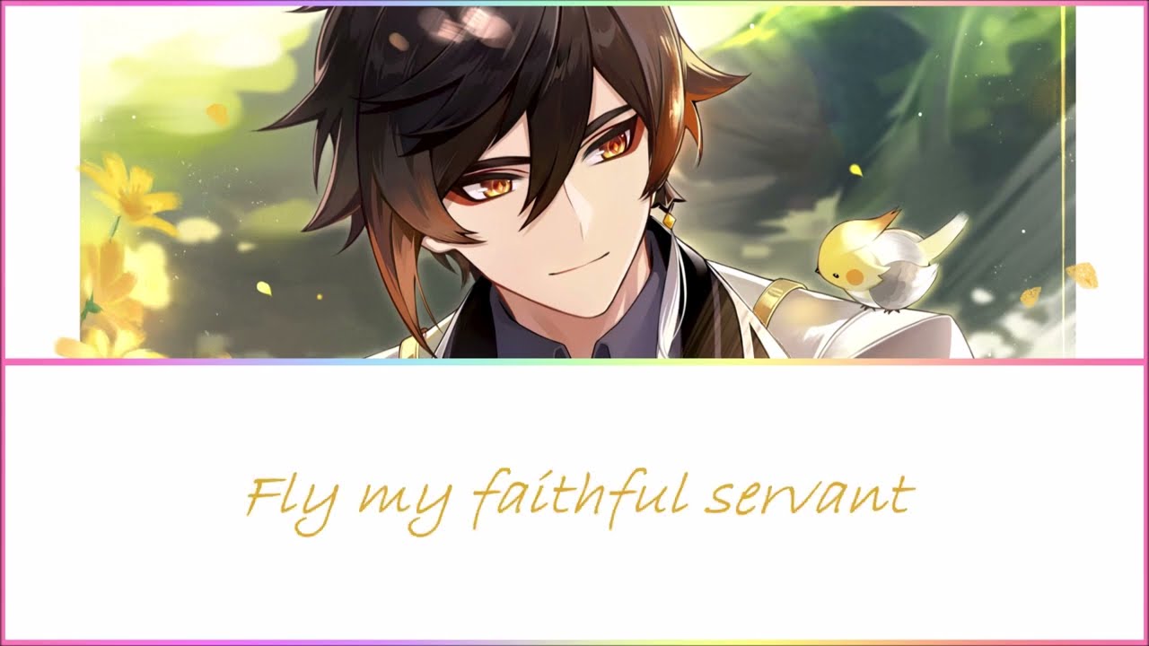 Genshin Impact | Zhongli's ENG VA - Hawk Moth's Theme Song (Miraculous Ladybug) | w/Lyrics {Request}