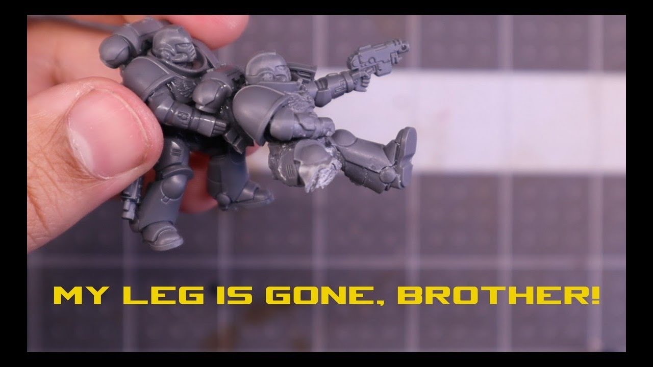 Kitbashing Intercessors for Golden Demon 2026 Diorama