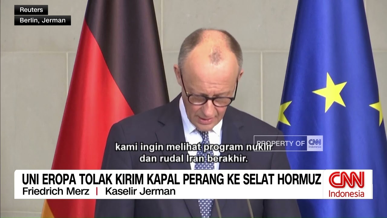 Uni Eropa Tolak Kirim Kapal Perang ke Selat Hormuz