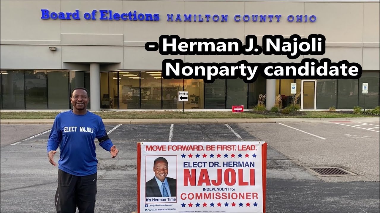 Winton Terrace, Spring Grove Village, Winton Hills, vote Najoli for Commissioner | Thank you