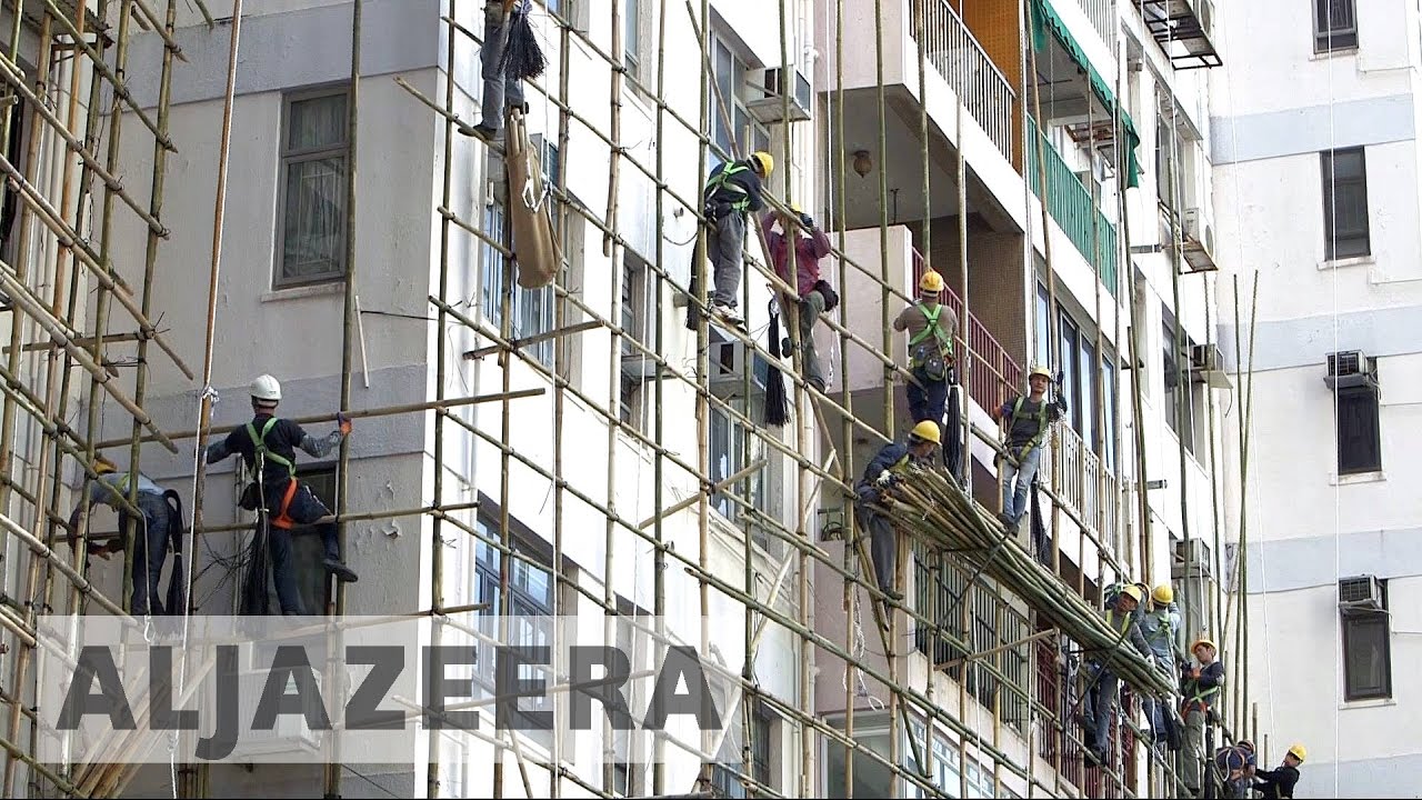 Hong Kong steps up safety for bamboo scaffoldings