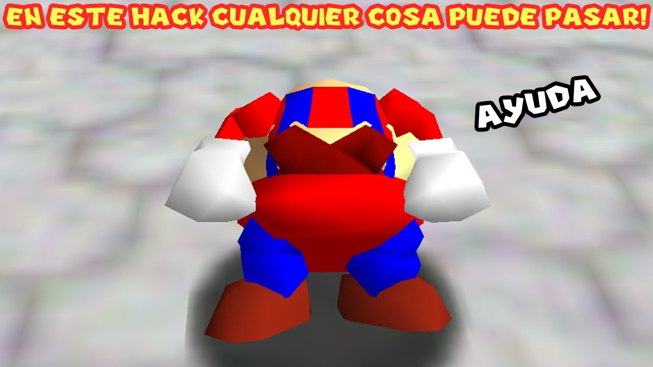 En este HACK de Mario 64 CUALQUIER COSA PUEDE PASAR !! - Mario 64 Chaos Edition con Pepe el Mago