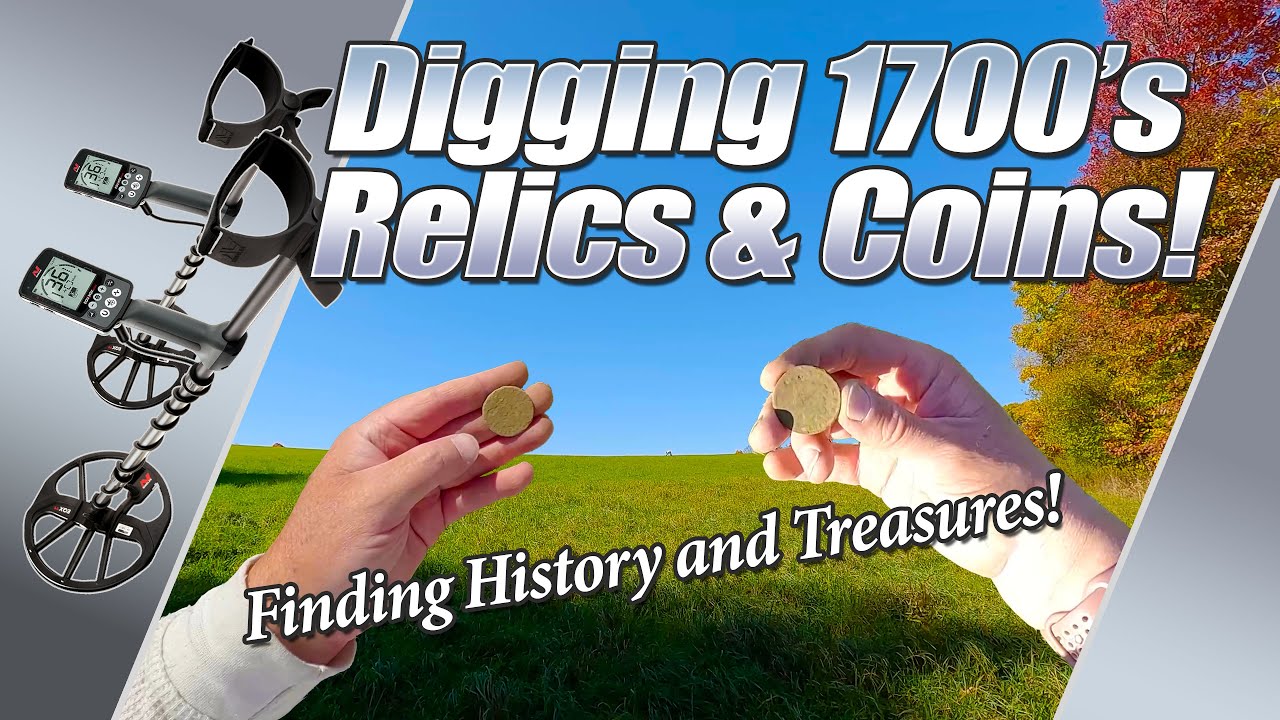 1700's Field Full of OLD COINS and RELICS Metal Detecting! #treasureSundays