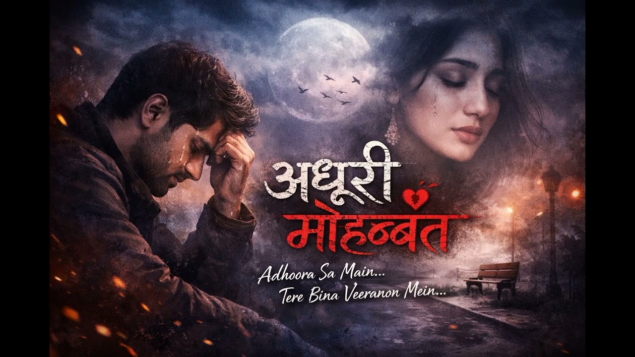 Adhoori Mohabbat , Adhoora Sa Main l Romantic song l New hindi song l Latest hindi song l