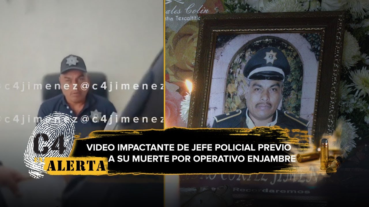 Operaci&oacute;n Enjambre: Revelan VIDEO del suicidio de jefe de Polic&iacute;a en Texcaltitl&aacute;n