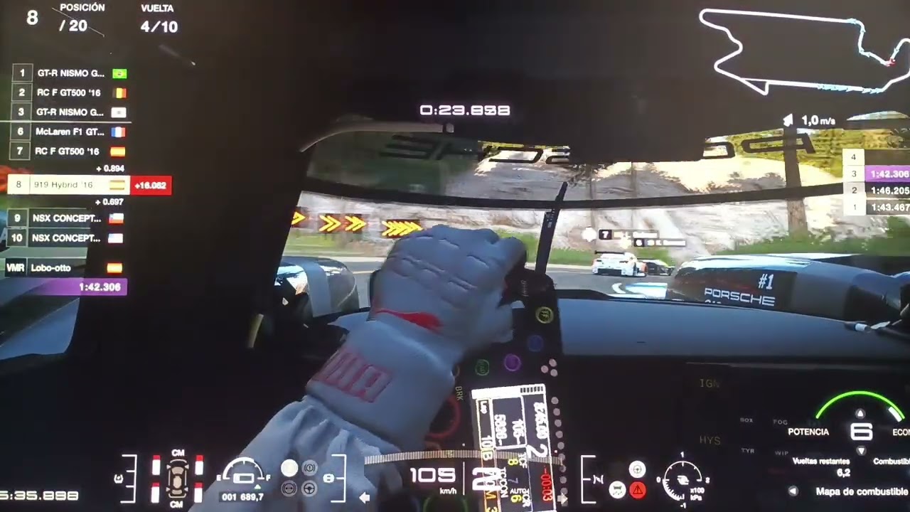 GT7️⃣🏁900⛰️🇺🇸🅿️orsche 919🔋🇩🇪⏱️♈️®️1'42