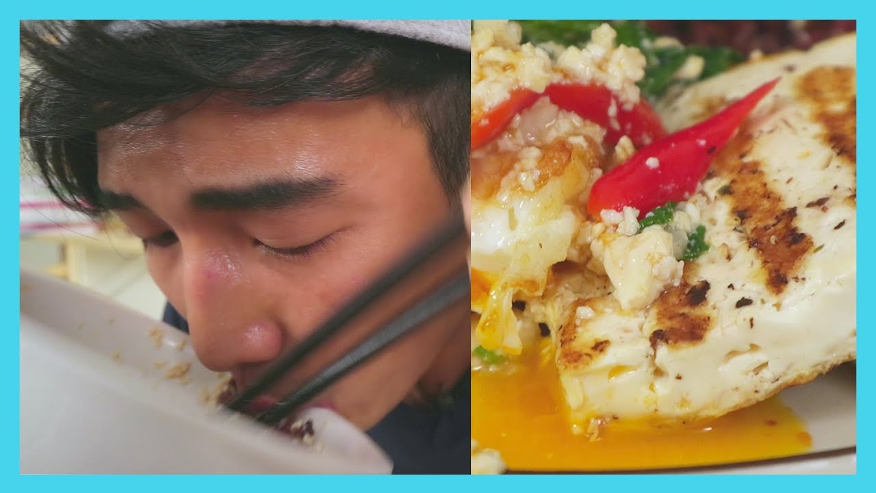 อร่อย - สเต็กกระเพราเต้าหู้ เห็ดย่างไข่เยิ้ม | PicniclyNOW