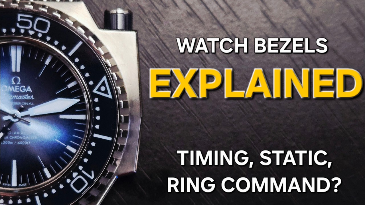 Watch Bezels Explained: 3 Types of Bezel Every Collector Should Know (Grand Seiko, Omega, Rolex)