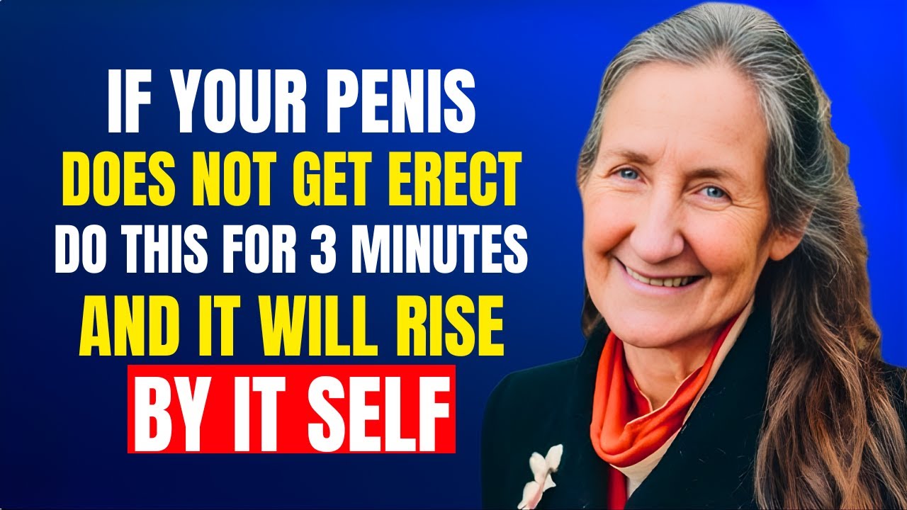 ELDERLY people do this for 3 minutes every morning — male potency recovers....
