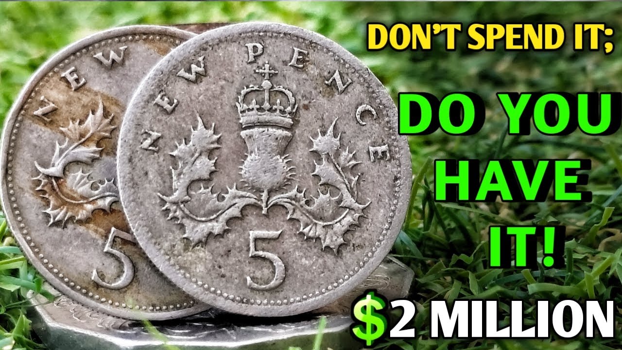 Top 5 UK Queen Elizabeth II 5p New Pence Coins Worth BIG Money! 💰 | Could You Have a Fortune?!