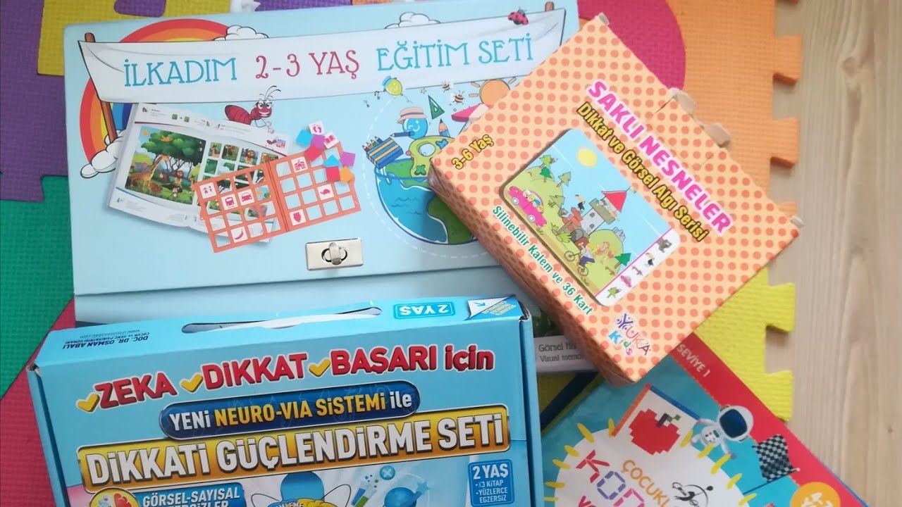 0-3 Yaş Dikkat Geliştirme Seti
