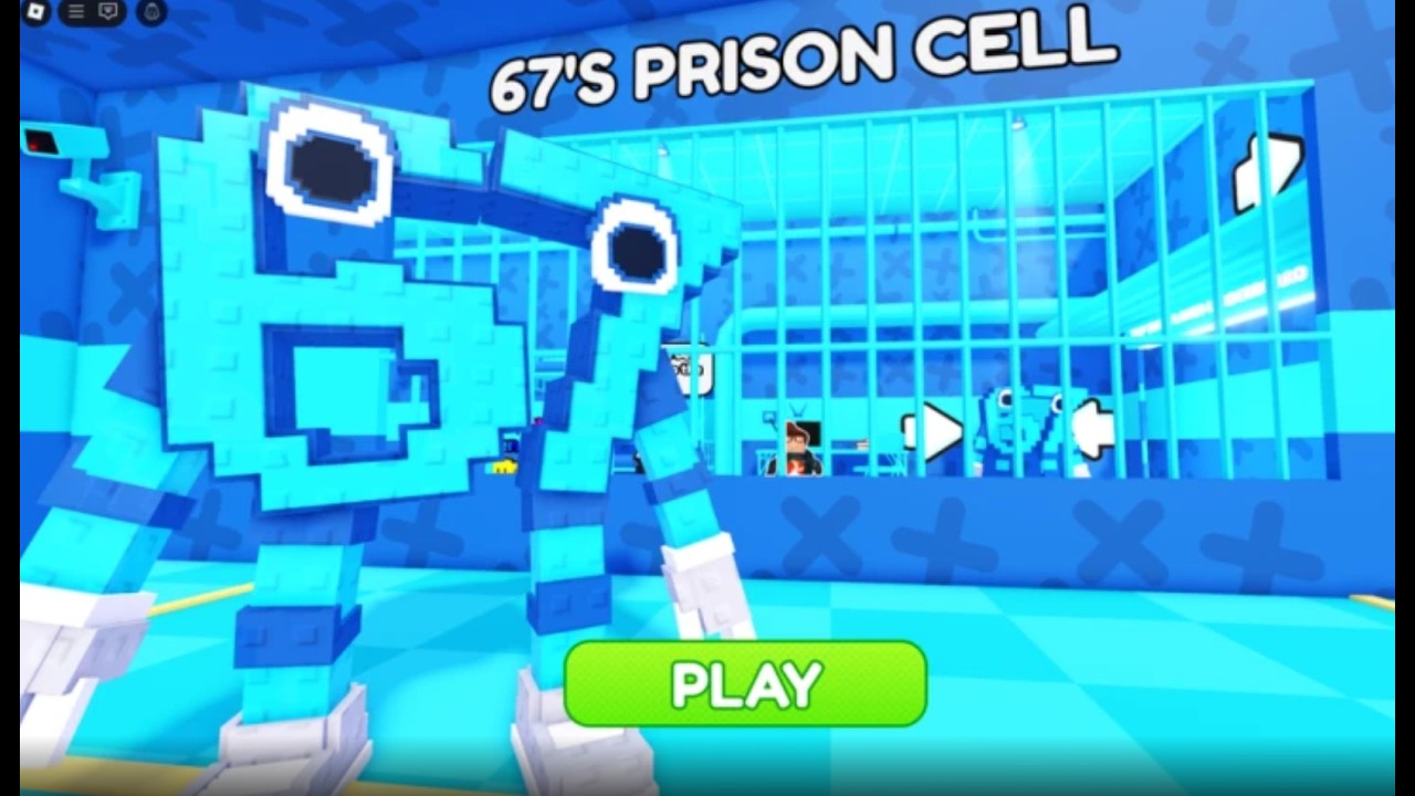 67'S PRISON RUN! Obby roblox! Gameplay Walkthrough No Death 4K