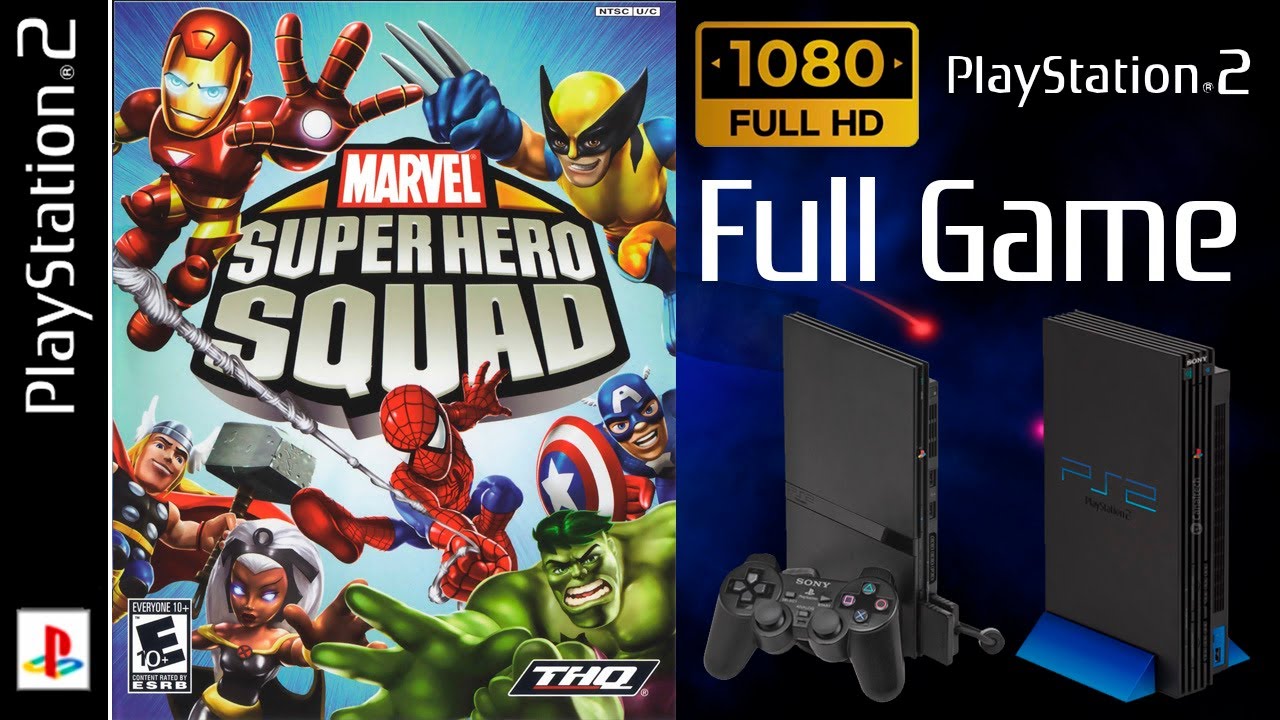 Marvel Super Hero Squad - Story 100% - Full Game Walkthrough / Longplay (PS2) 1080p 60fps