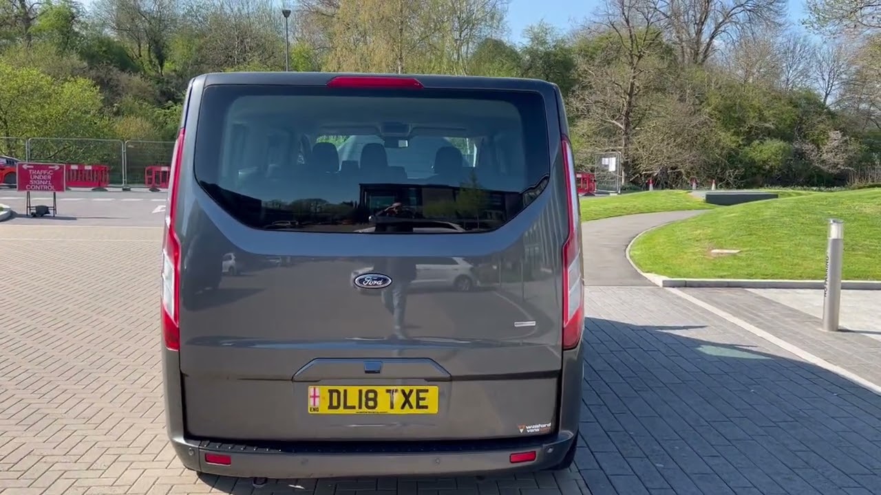 Ford Transit Custom Tourneo 9 Seat Titanium L2 2 0 EcoBlue 130, 2018 18 DL18TXE