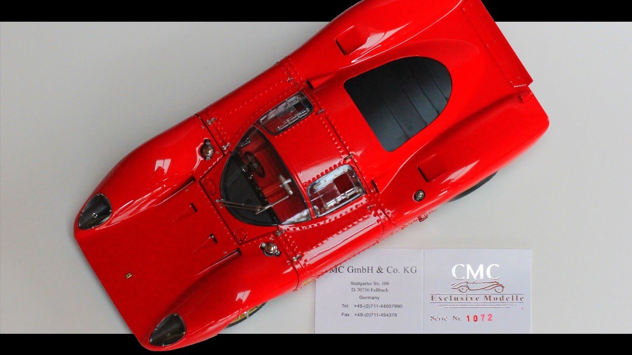 Ferrari 312 P Berlinetta Coupé Sport 1969 (CMC Exclusive Modelle) 1/18