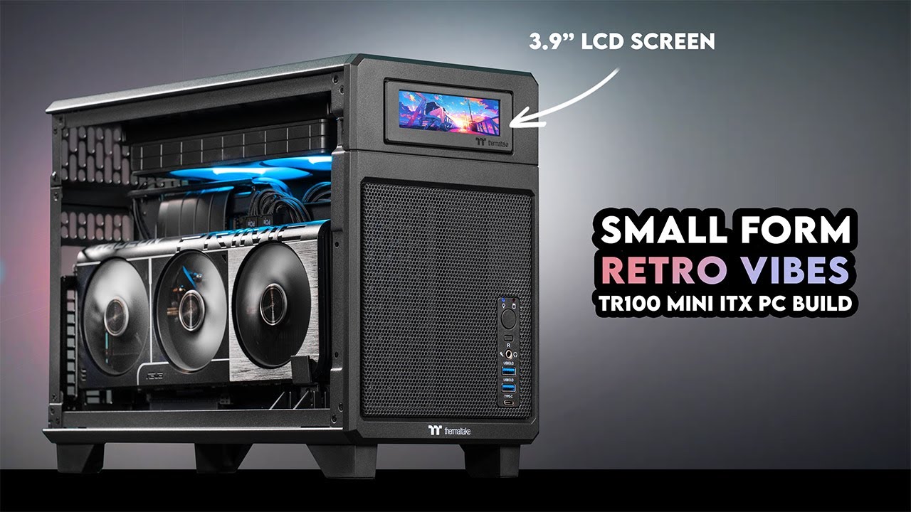 Mini & Mighty: This Tiny PC Build is a Vibe! | Thermaltake TR100