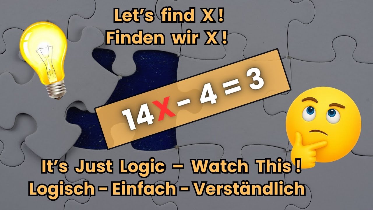 Math Made Easy #10 - Learn to Solve Equations in 2 Minutes #Math #Algebra #LinearEquations