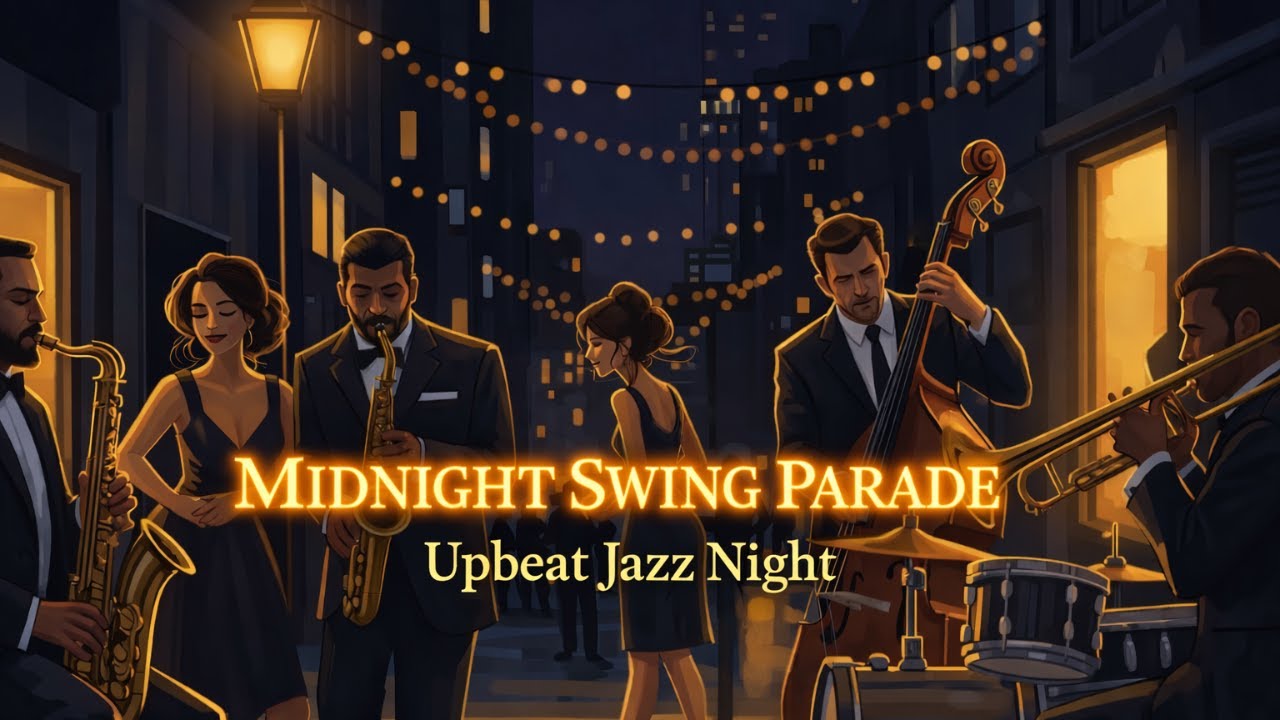 Midnight Swing Parade –  Upbeat Jazz for Night Dancing