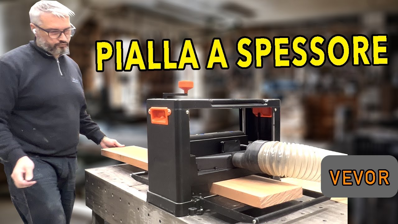 Pialla a spessore Vevor - 3 coltelli e tanta potenza
