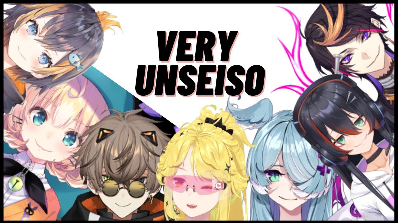 Very yabai moments from Jackbox collab【NIJISANJI/ VirtuaReal】