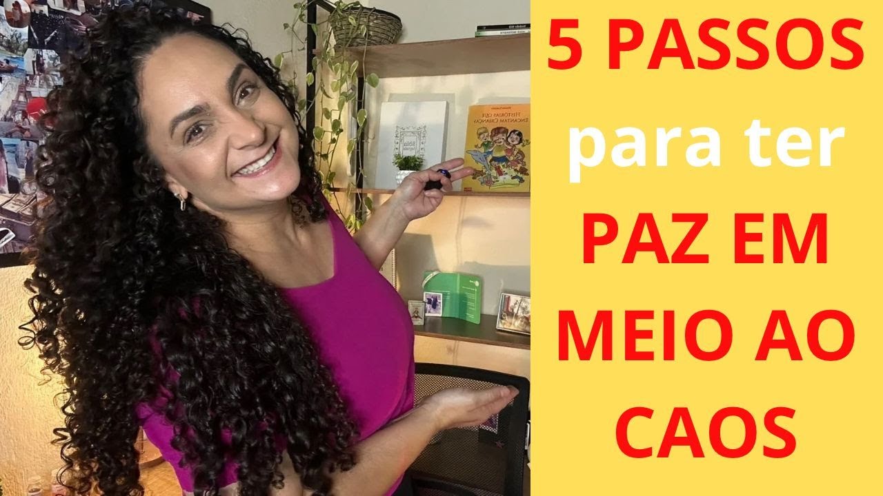 🌟 5 PASSOS para manter a PAZ em dias difíceis (mesmo com estresse e frustração) 🧠