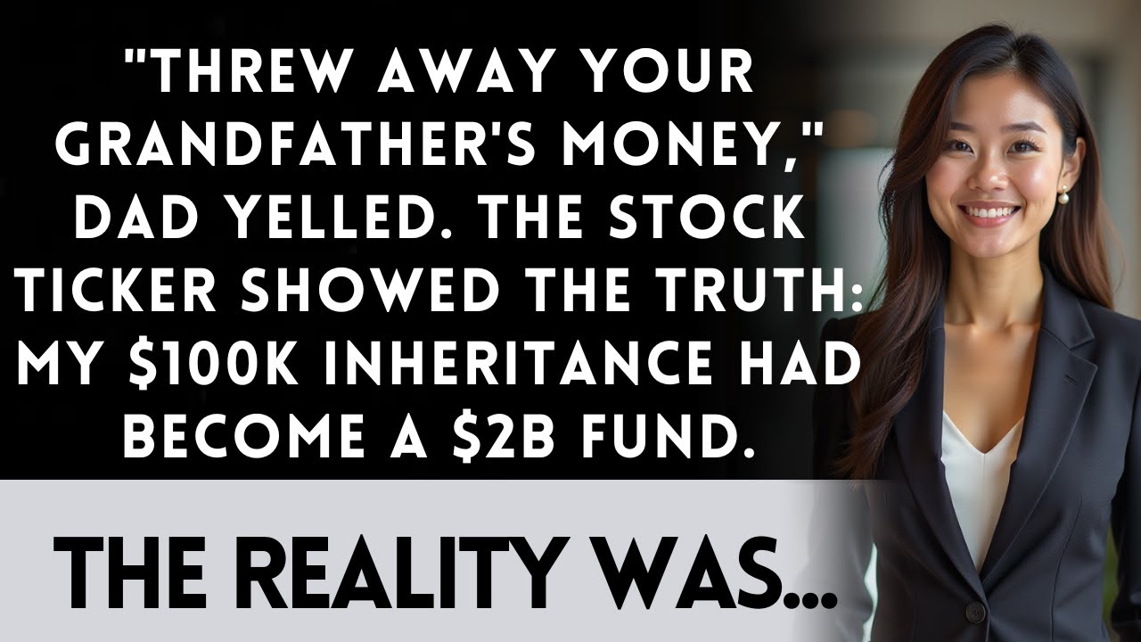 My Parents Said I Wasted My Inheritance—Then My Investment Fund Went Public