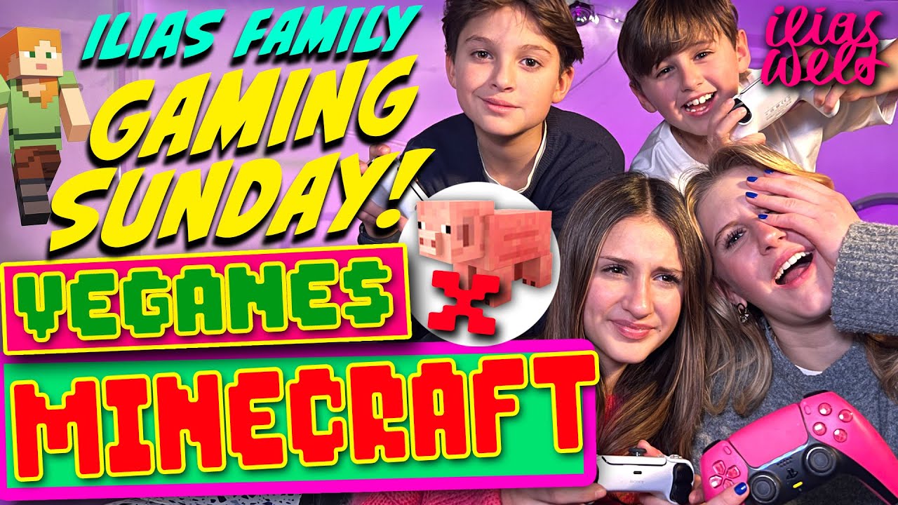ILIAS WELT 🤖 Gaming Sunday Veganes Minecraft