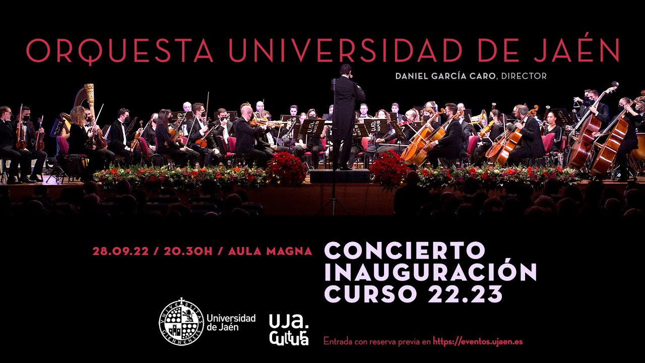Concierto Inauguración curso 22.23 - Orquesta de la Universidad de Jaén