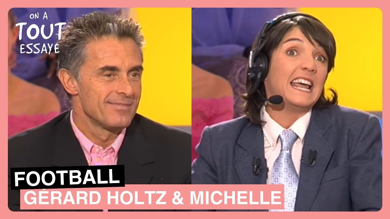 Florence Foresti & G&eacute;rard Holtz : Vivre avec un commentateur sportif - On a tout essay&eacute; 12/10/2005