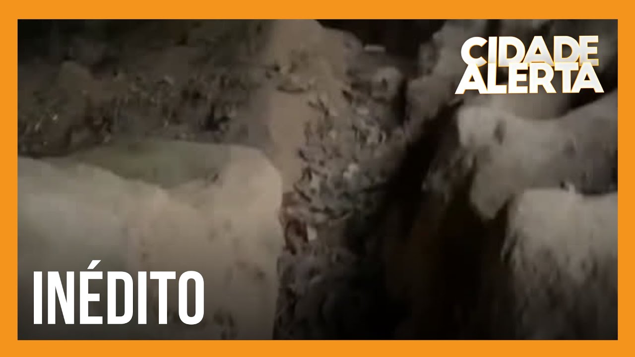 Cidade Alerta visita gruta onde Lázaro teria se escondido