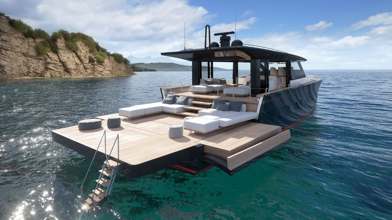 Je visite un yacht avec un design incroyable ! Swan Arrow