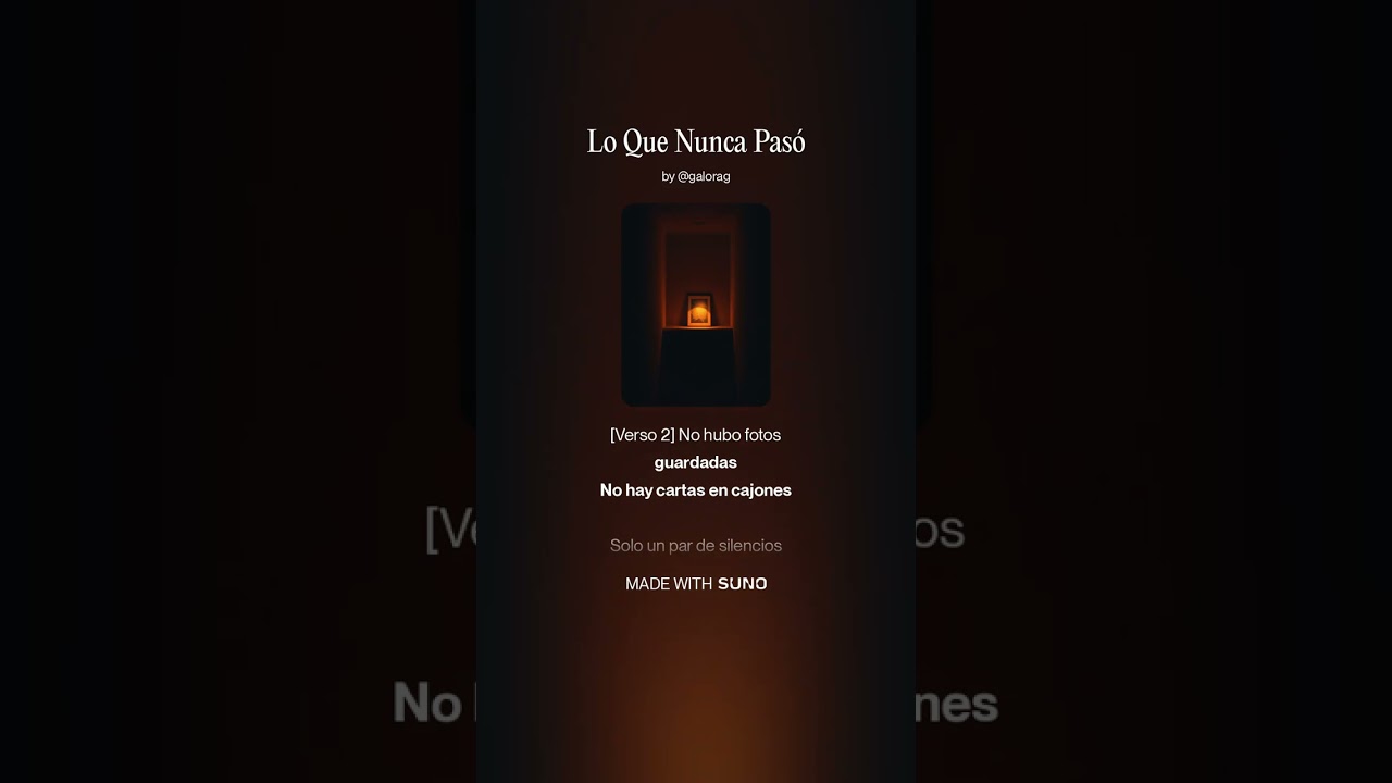 Lo Que Nunca Pasó