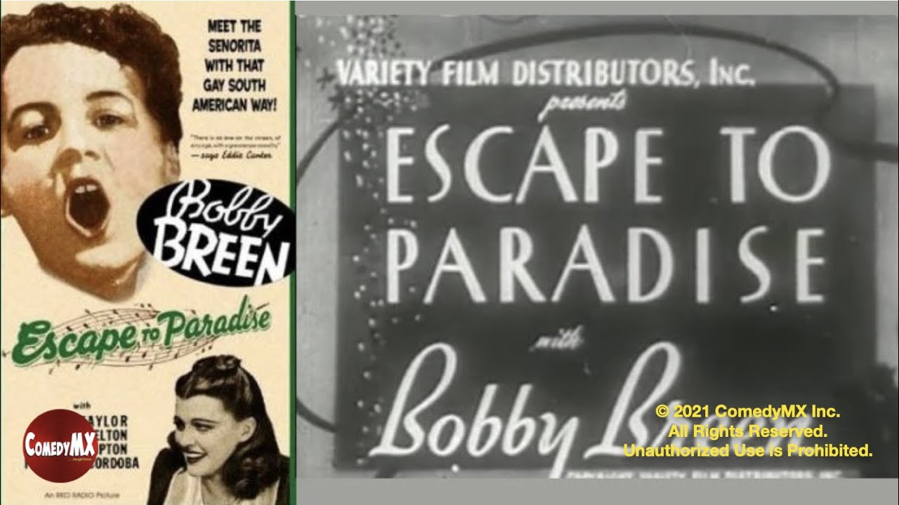 Escape to Paradise (1939) | Full Movie | Bobby Breen