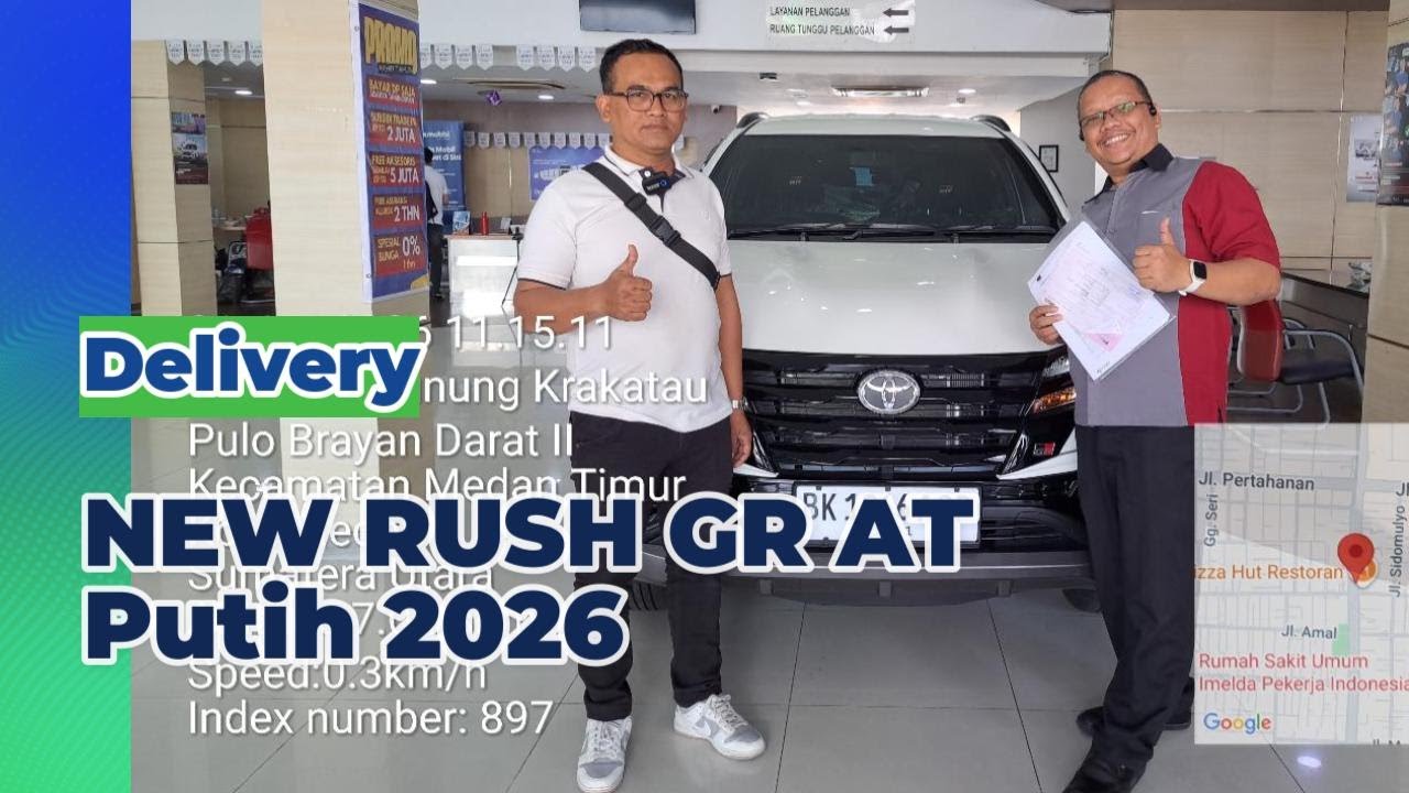 Beruntung Dapat Unit Toyota New RUSH GR Sport AT Warna Putih Tahun 2026 |Toyota Medan 085362072000