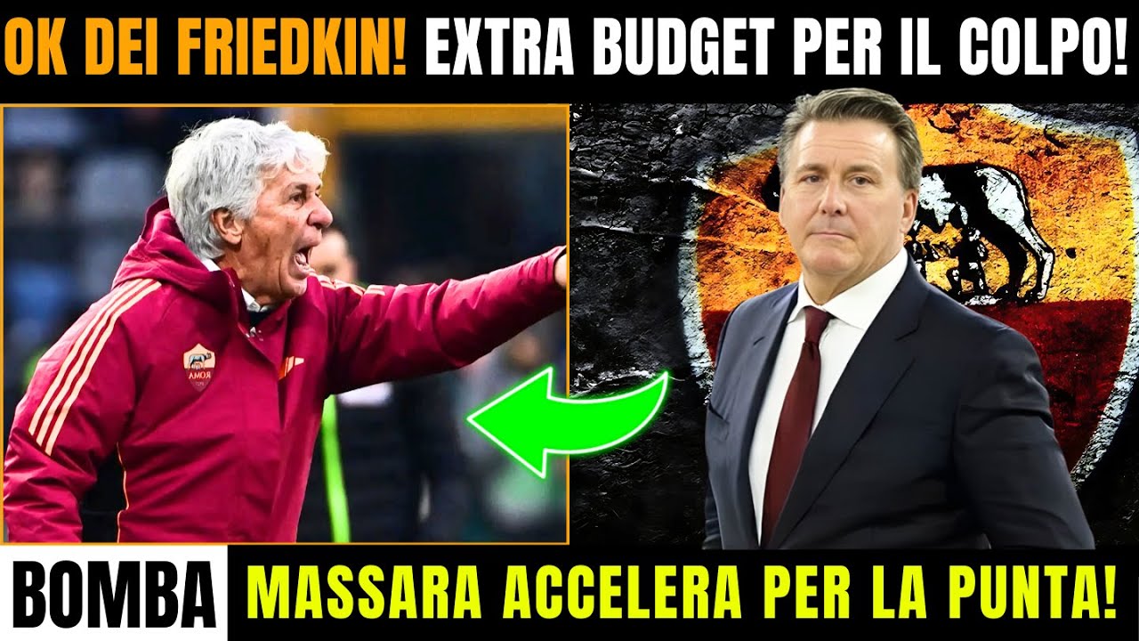 Mercato Roma🔥L'Atalanta Apre! Friedkin Scende in Campo!💣